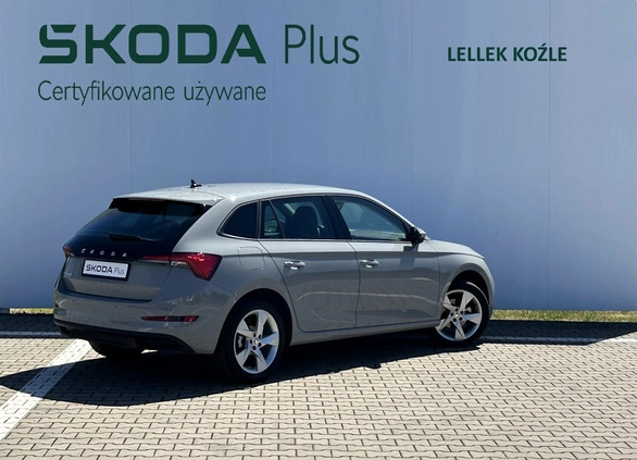Skoda Scala cena 106850 przebieg: 20768, rok produkcji 2023 z Tolkmicko małe 172